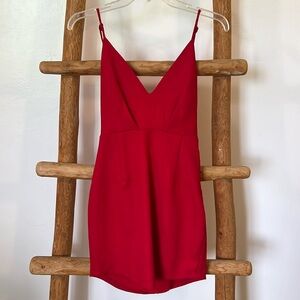 NWTs! Red Dress with back bunting